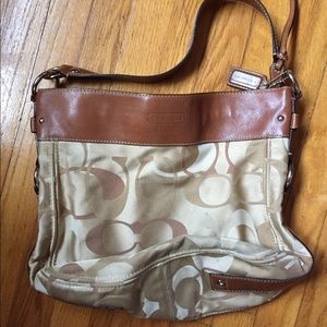 Coach over the shoulder handbag
